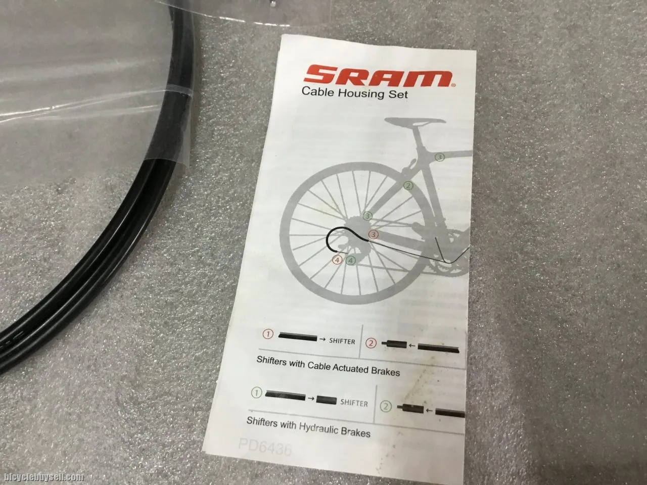 Sram Red Pro Shifter Housing 2meter @ free pos