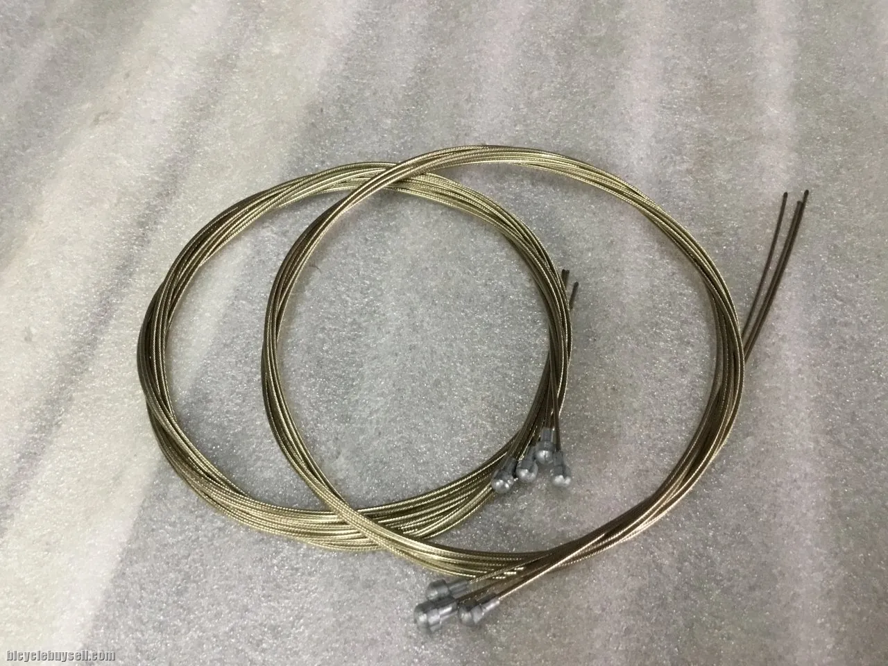 Road Caliper Brake Inner Cable F+R | Gold | Smooth @ free pos