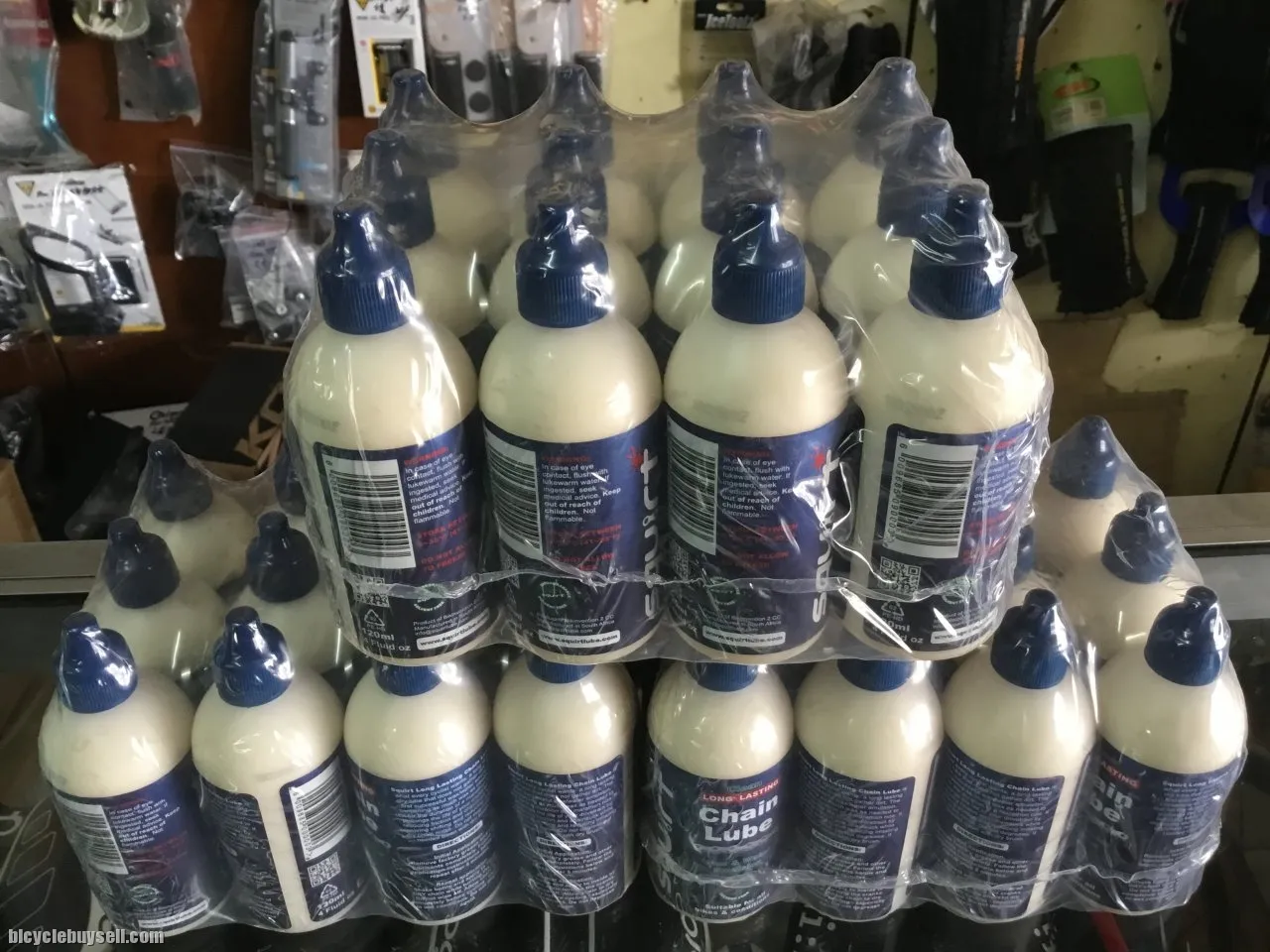 Squirt Wax/Water Chain Lube / Long Lasting -120ml (free pos w.m)