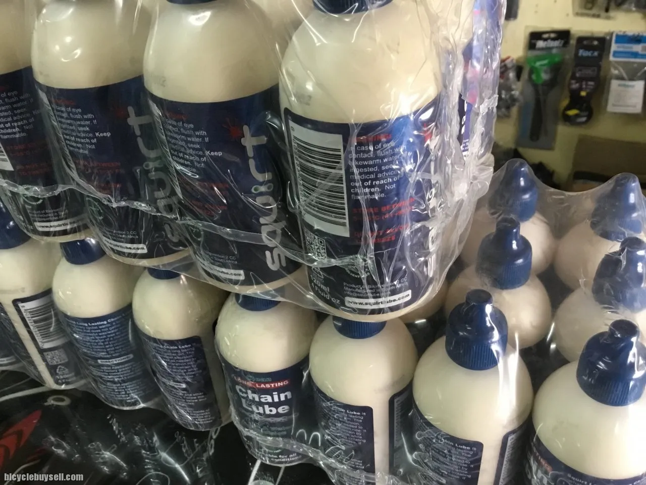 Squirt Wax/Water Chain Lube / Long Lasting -120ml (free pos w.m)