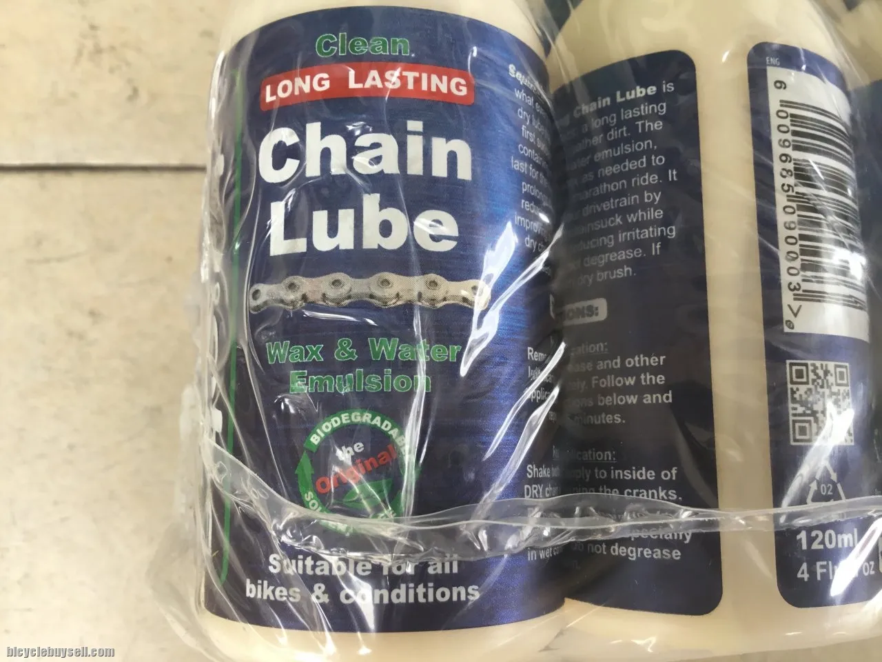 Squirt Chain Lube 120ml - Wax/Water White Lube -- free courier