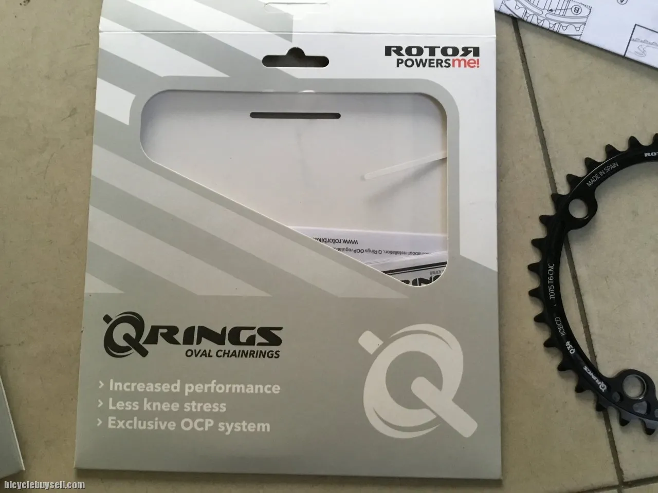 Rotor ALDHU Inner 34T Shimano ChainRing 110x4 - free courier