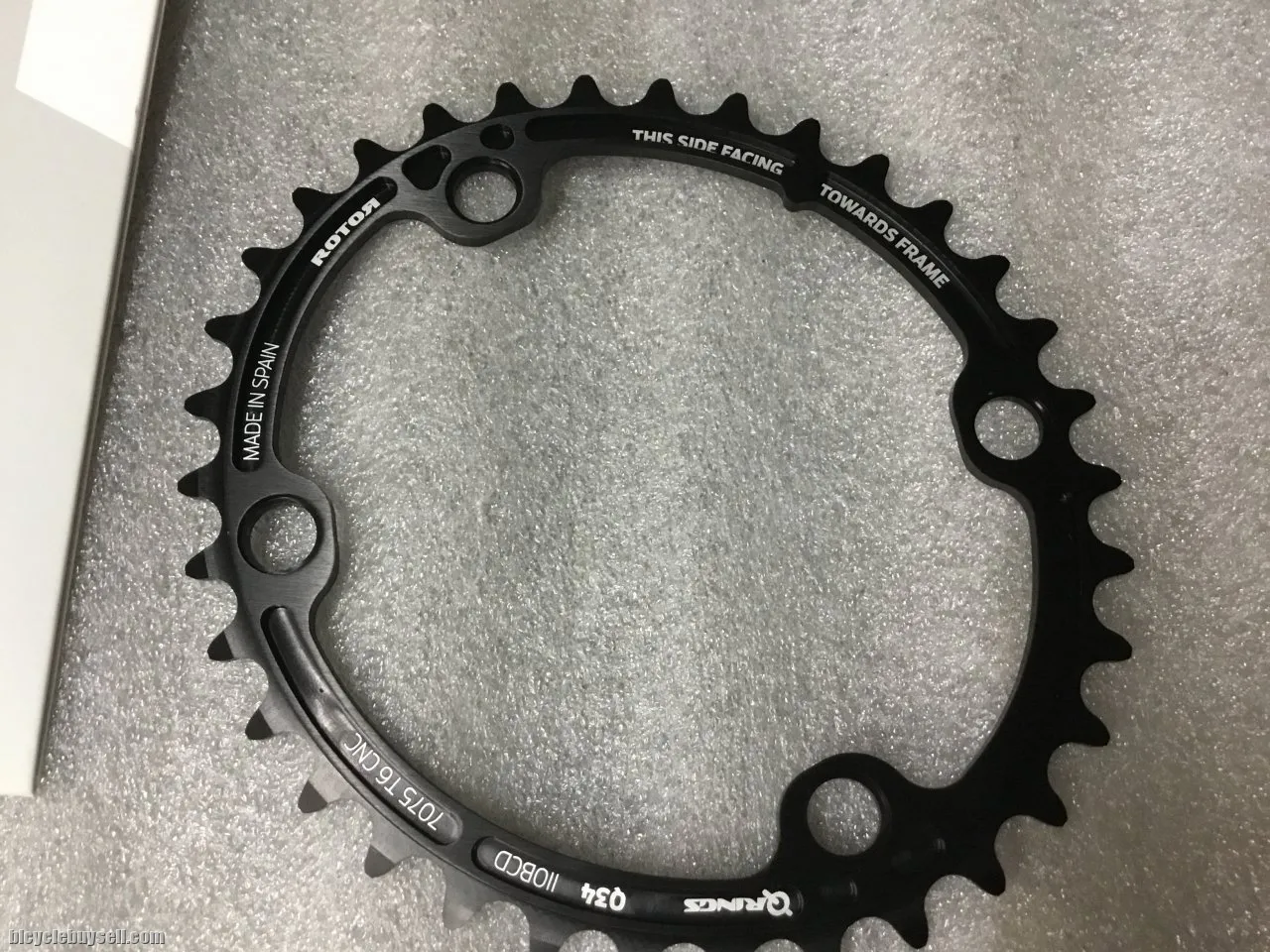 Rotor ALDHU Inner Q-Ring 36T For Shimano 110x4Arm @ free pos