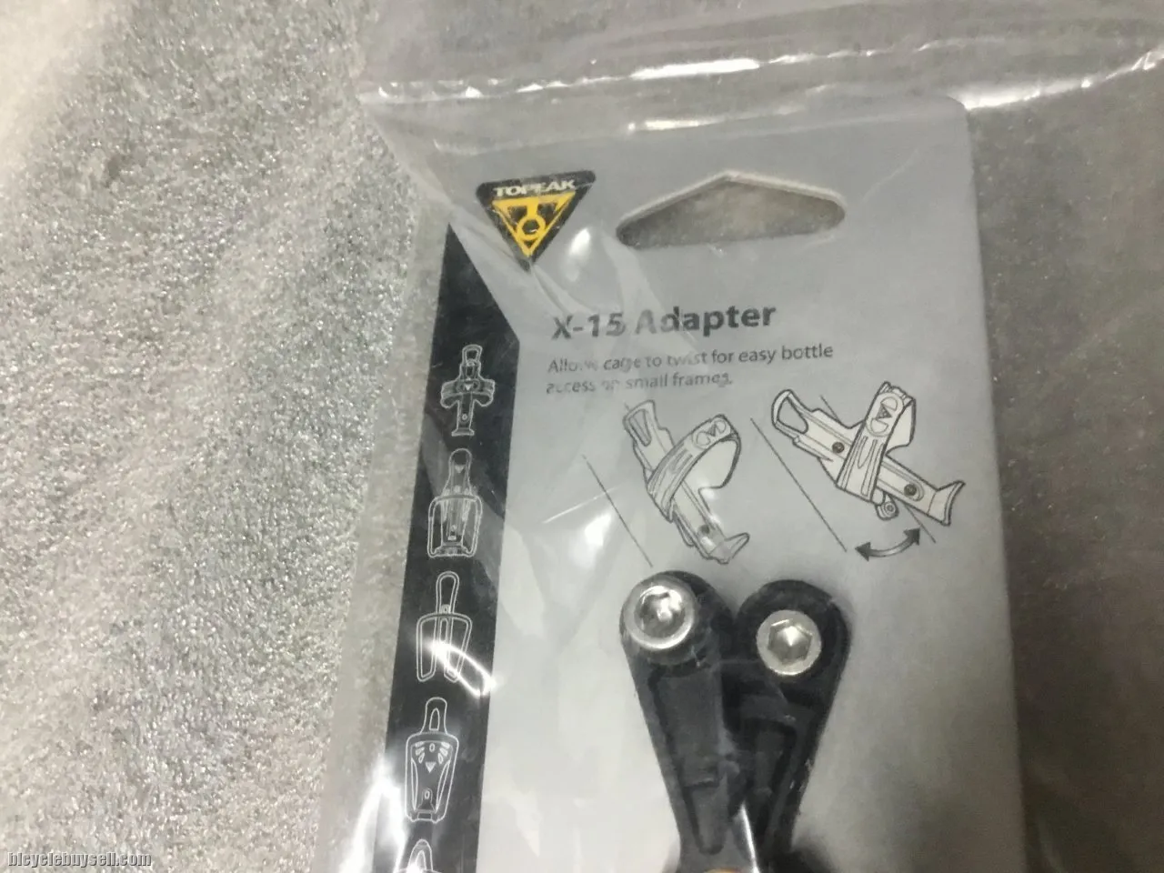 Topeak X15 Adaptor For BottleCage @ free pos