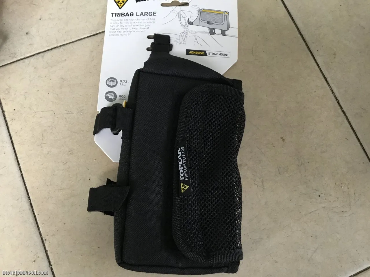 Topeak Top Tube Tribag 0.72L - Large - Taiwan   -- free courier