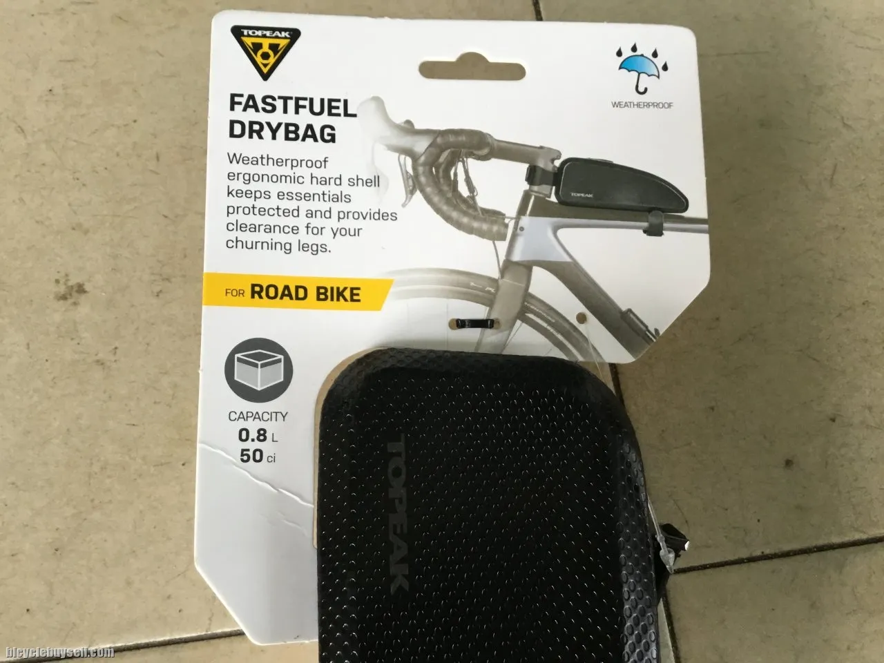 Topeak Top Tube FastFuel Drybag 0.8L - Taiwan - free courier