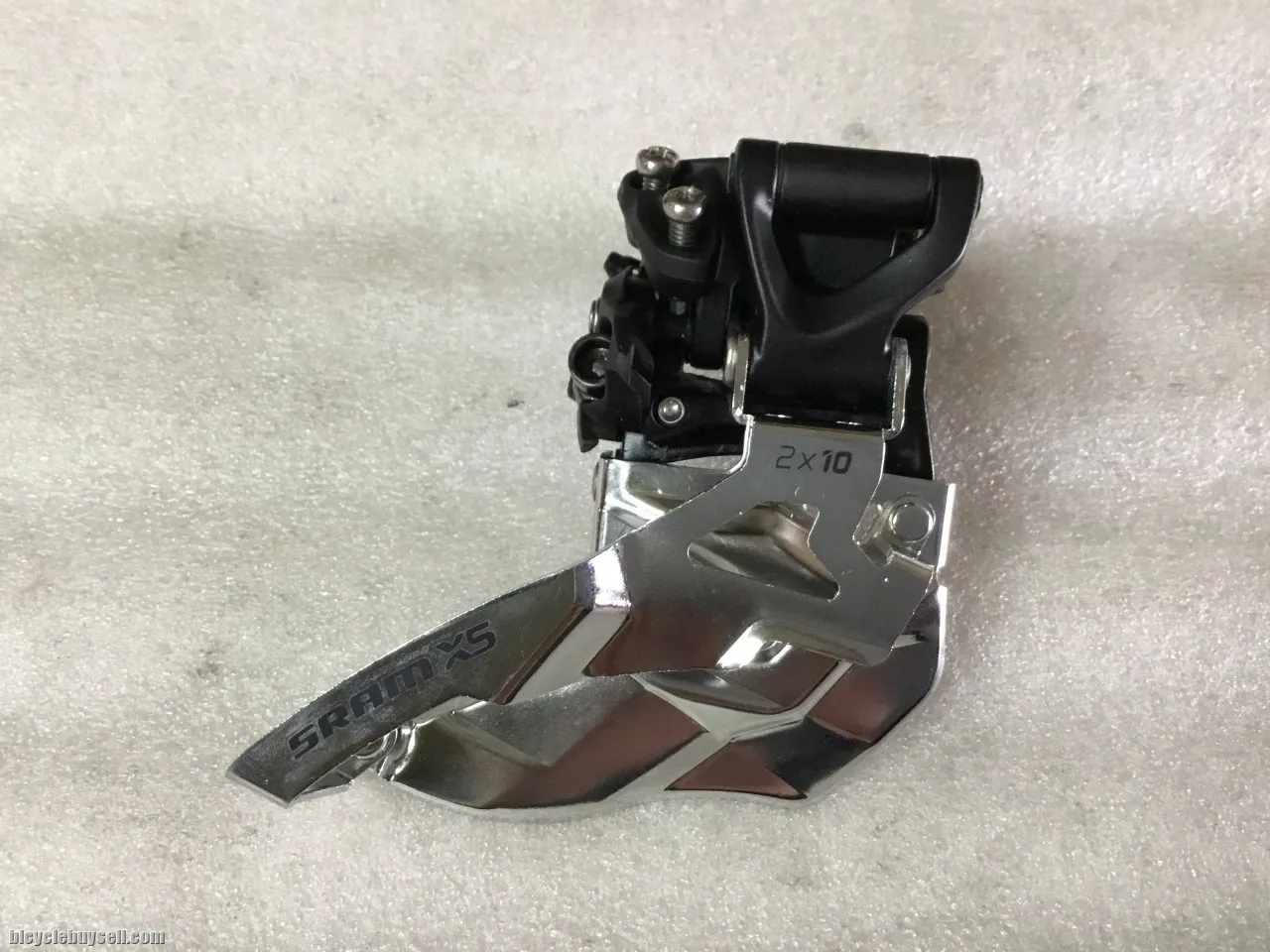 SRAM X5 2x10speed Front Deraileur | High Clamp @ free pos