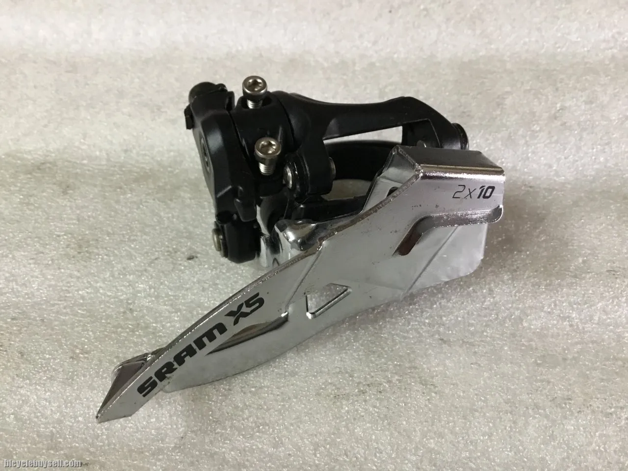 SRAM X5 2x10speed Front Deraileur | Low Clamp @ free pos