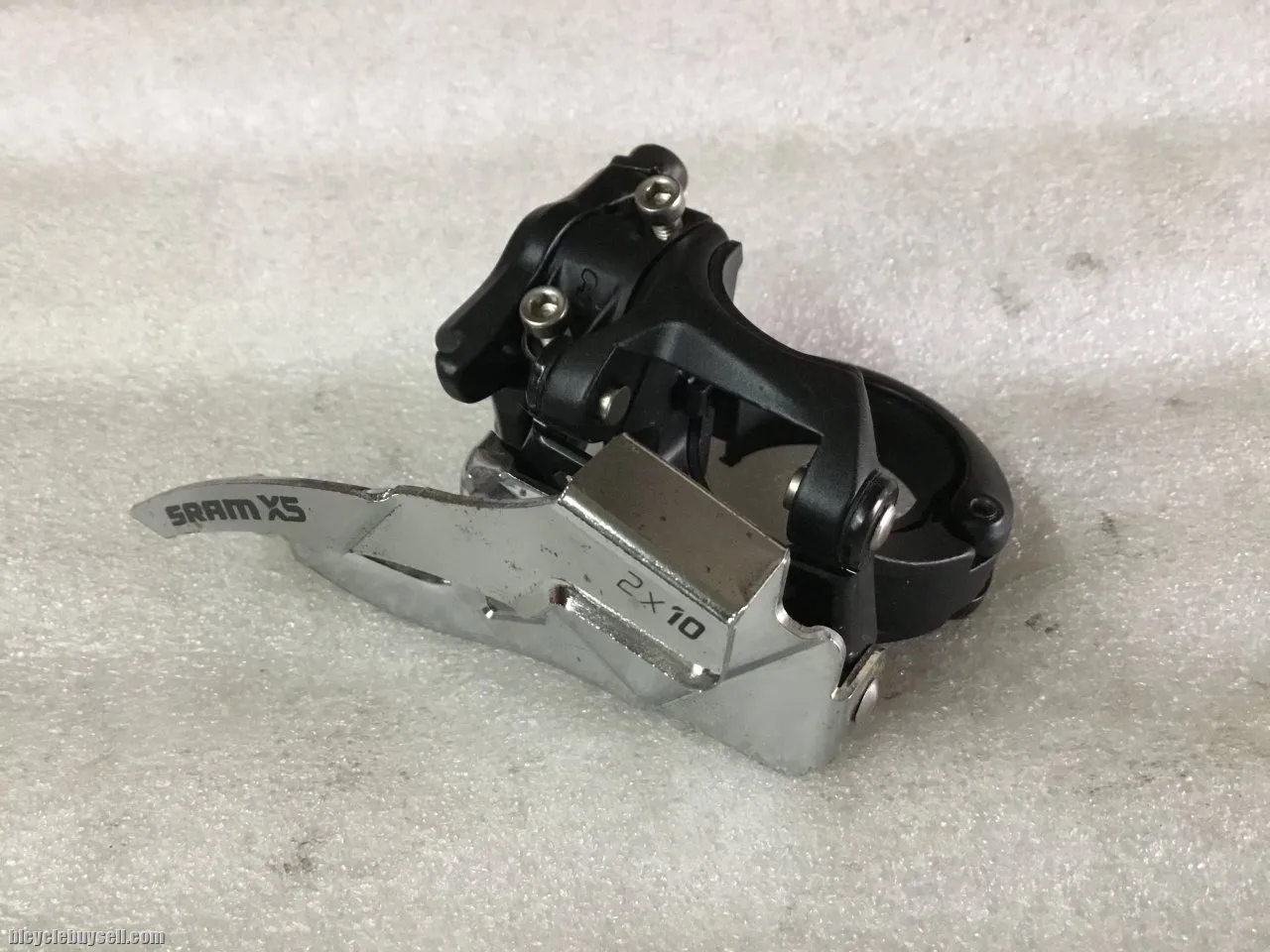 SRAM X5 2x10speed Front Deraileur | Low Clamp @ free pos