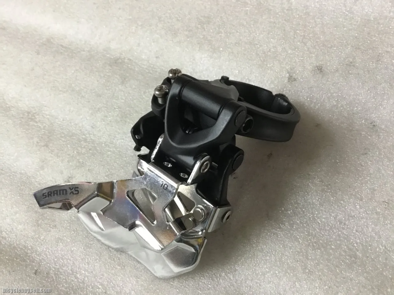 SRAM X5 2x10speed Front Deraileur | High Clamp @ free pos