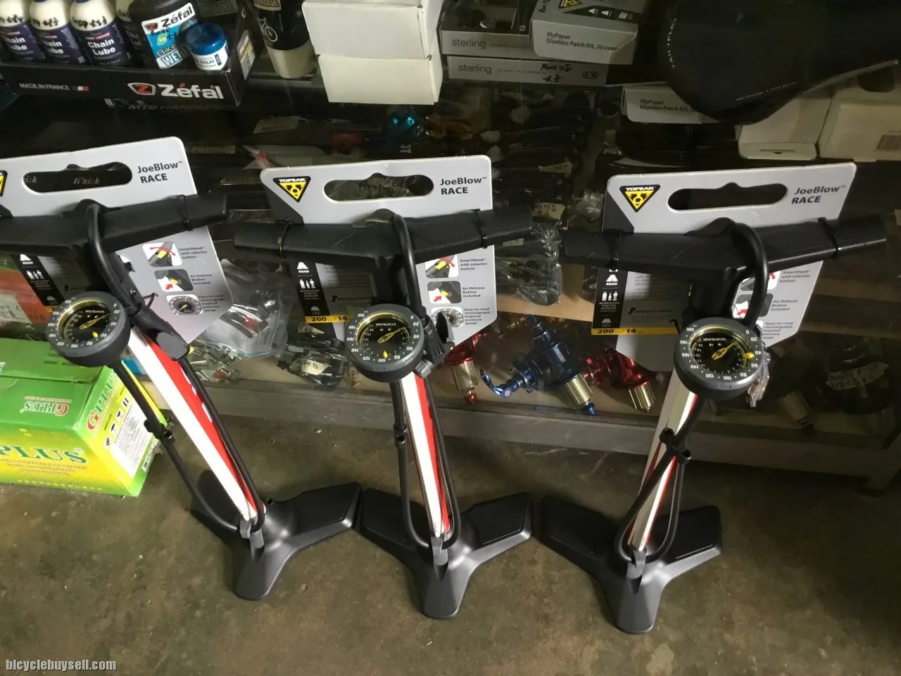 Topeak JowBlow Race 200psi / Pro Floor Pump (free pos w.m)