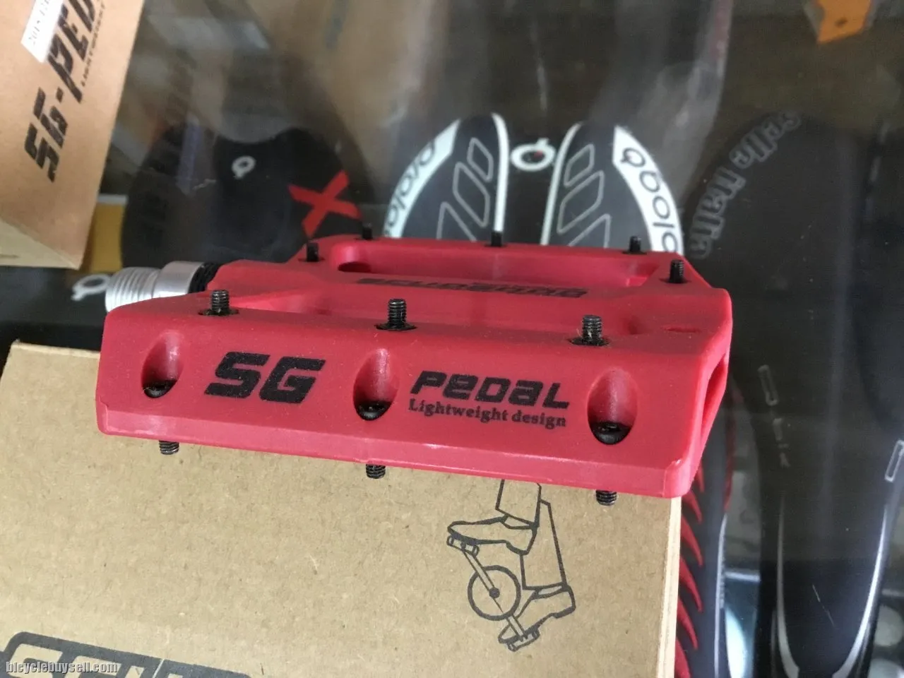 Scudgood Nylon LightWeight Big Foot Pedal (free pos w.m)