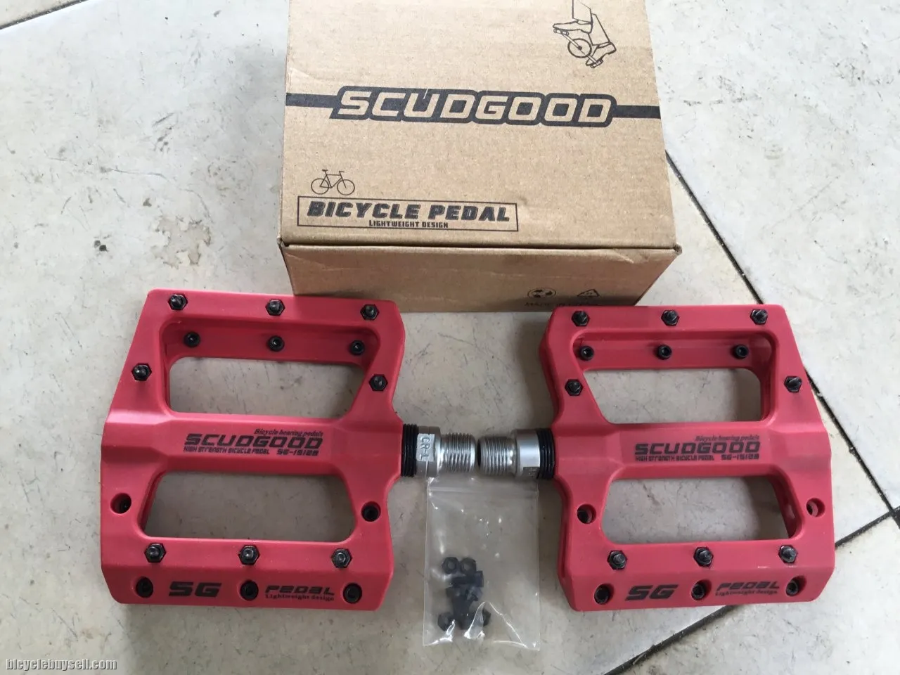 Scudgood Nylon Big Foot Pedal - LightWeight - free courier