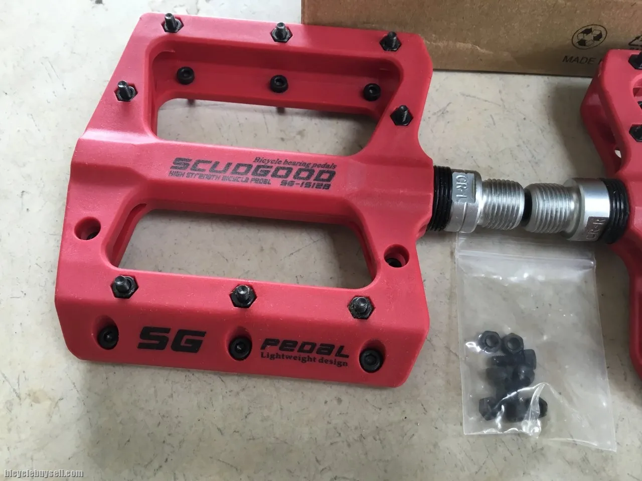 Scudgood Nylon Big Foot Pedal - LightWeight - free courier
