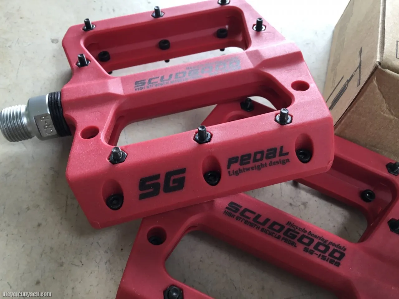 Scudgood Nylon Big Foot Pedal - LightWeight - free courier