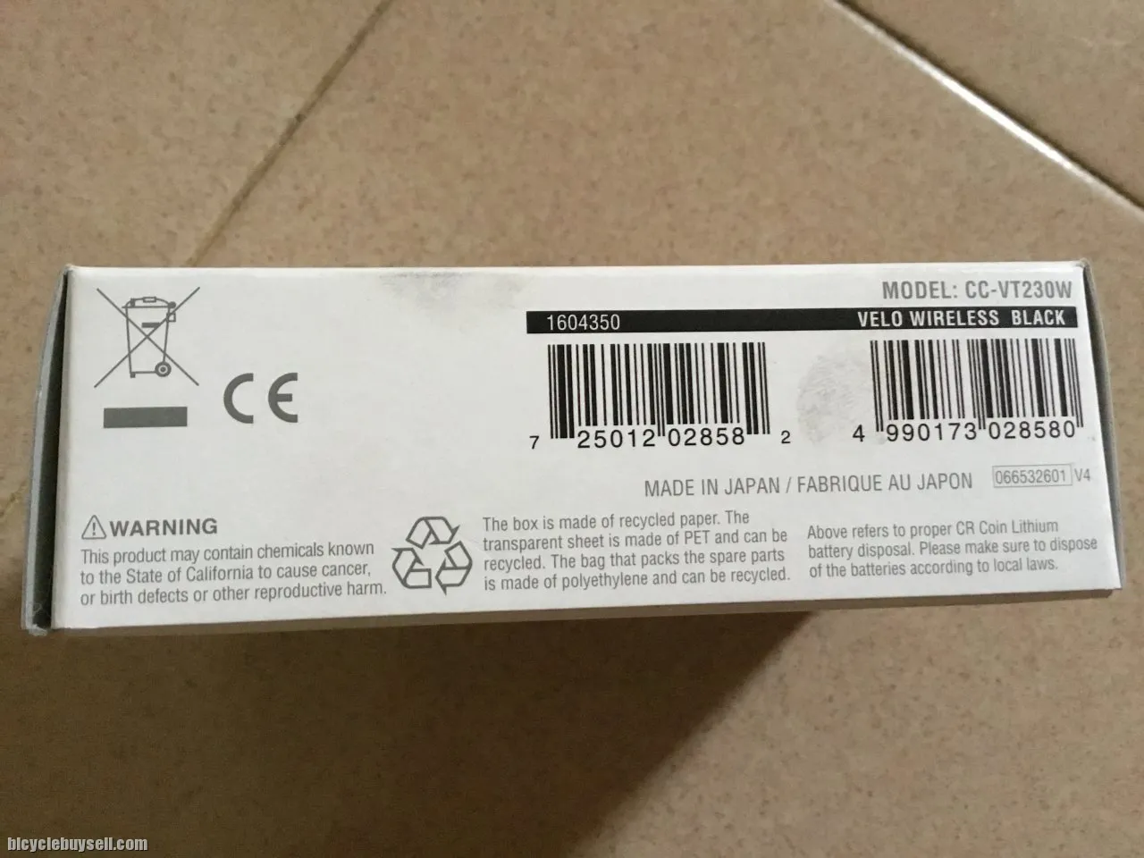Cateye Velo Wireless - Japan Made -- free courier