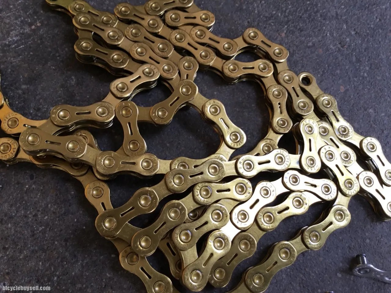 YBN Performance Gold Chain - 10speed - free courier