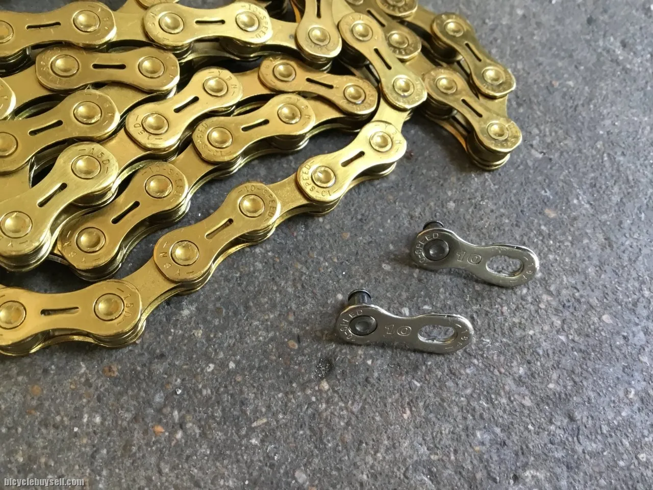YBN Performance Gold Chain - 10speed - free courier