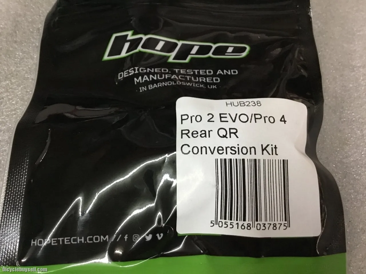 Hope Pro2/Pro4 Evo Conversion Kits - Rear Hub QR/9mm @ free pos