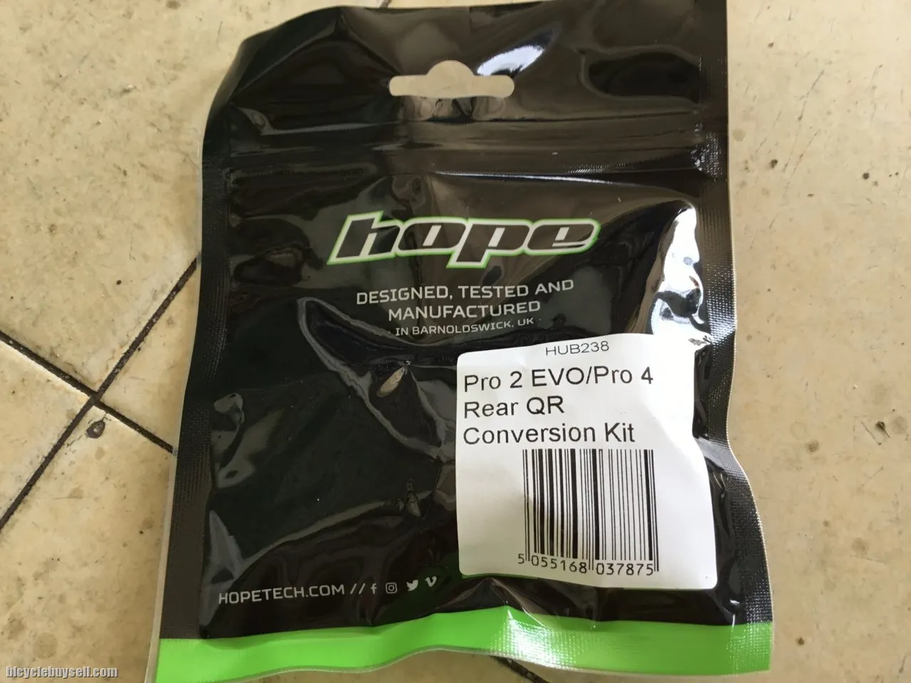 Hope Rear Hub conversion Kits 9mm QR - Rear - Made In UK -- free courier