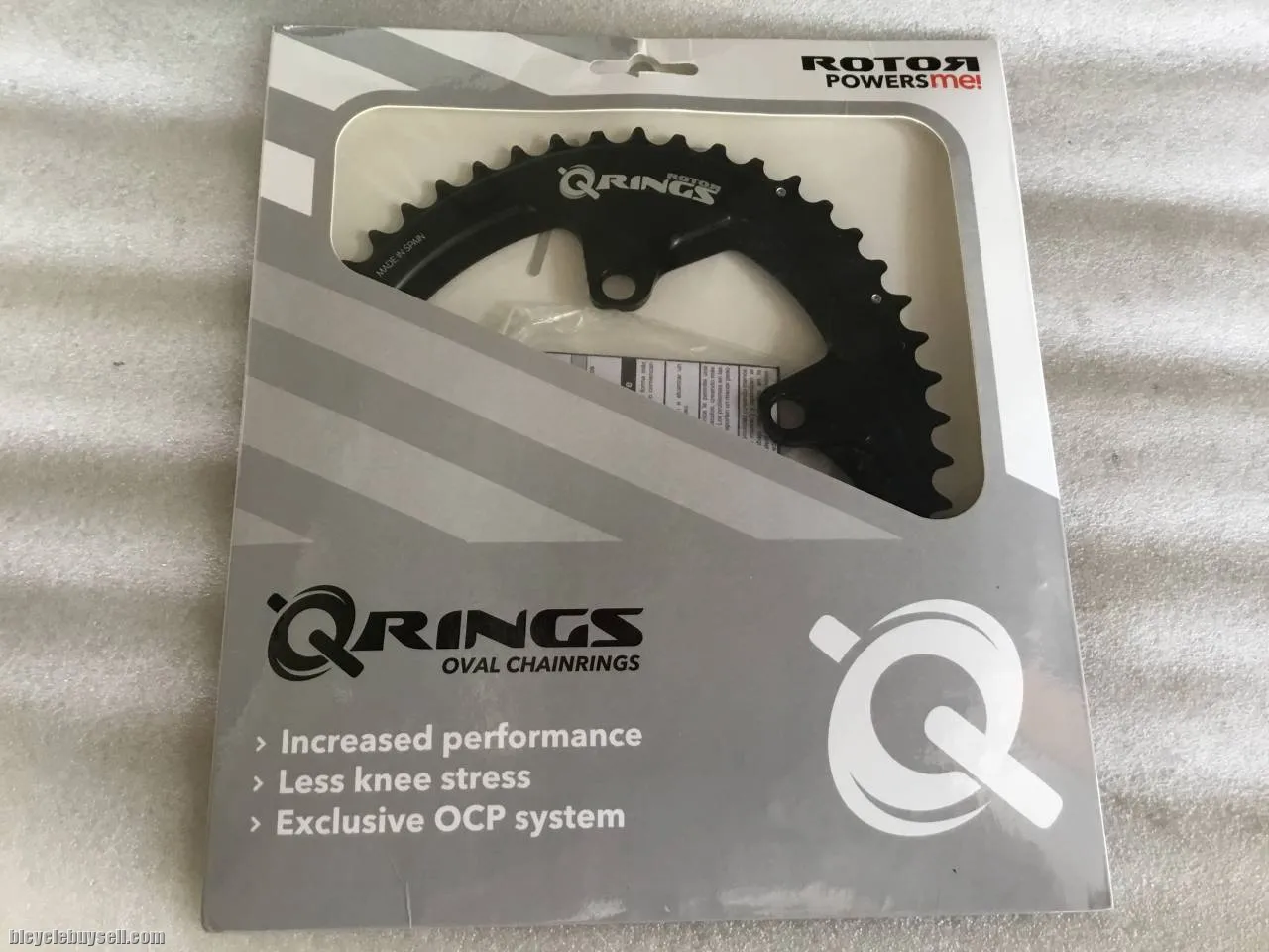Rotor ALDHU Outer Q-Ring 50T For Shimano 110x4Arm @ free pos