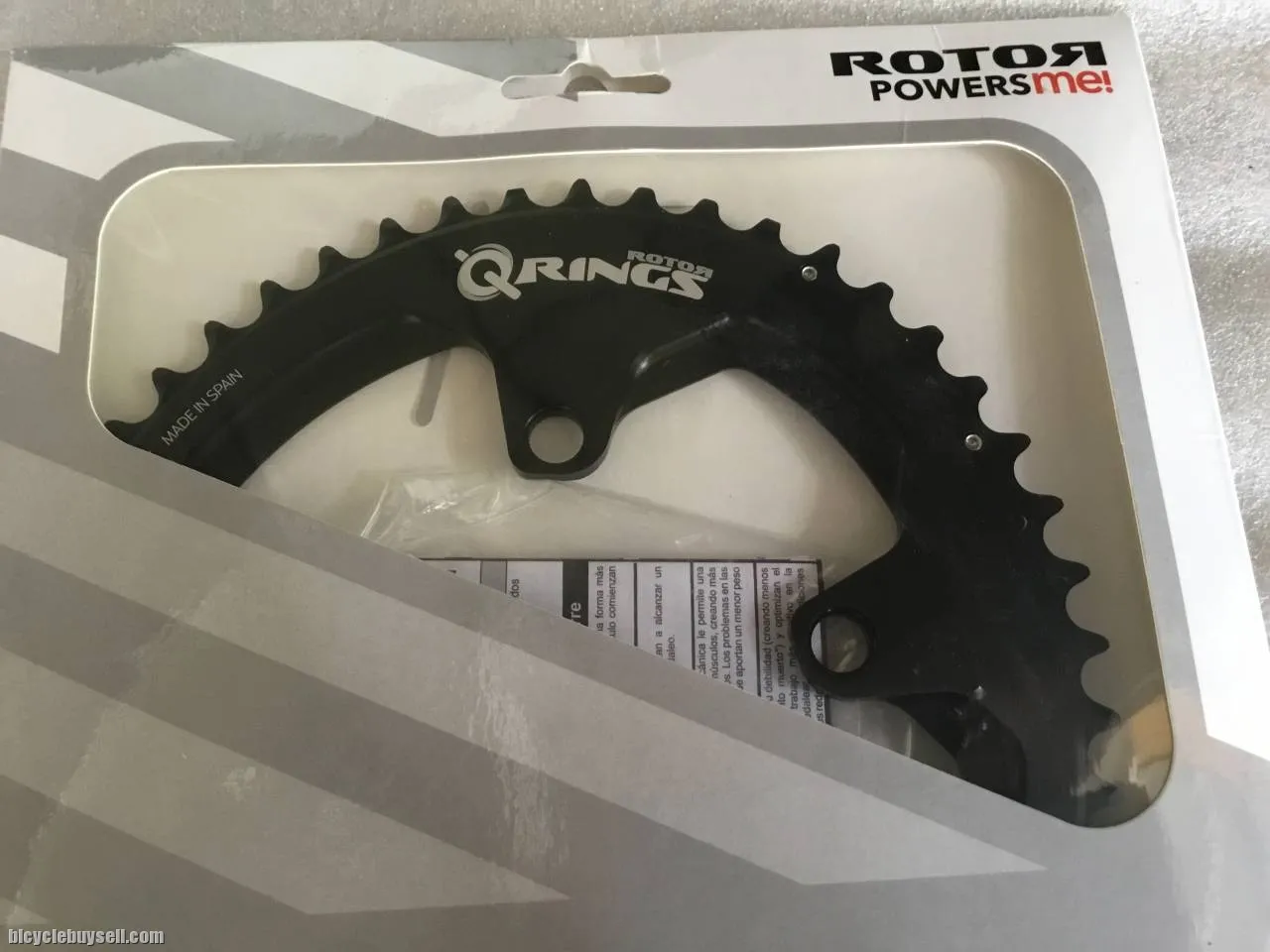 Rotor ALDHU Outer Q-Ring 50T For Shimano 110x4Arm @ free pos