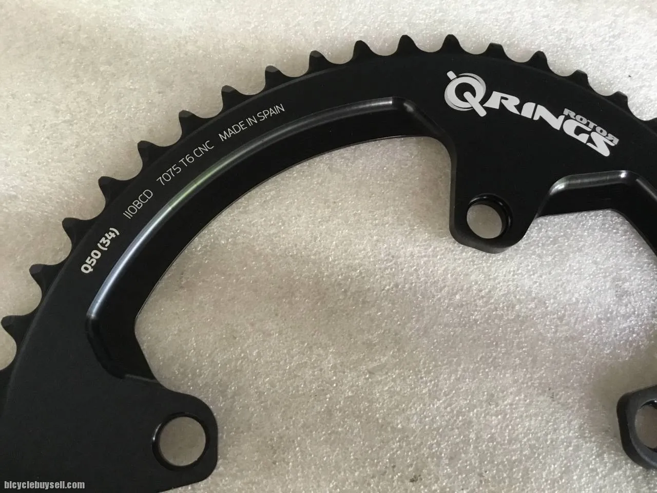 Rotor ALDHU Outer Q-Ring 50T For Shimano 110x4Arm @ free pos
