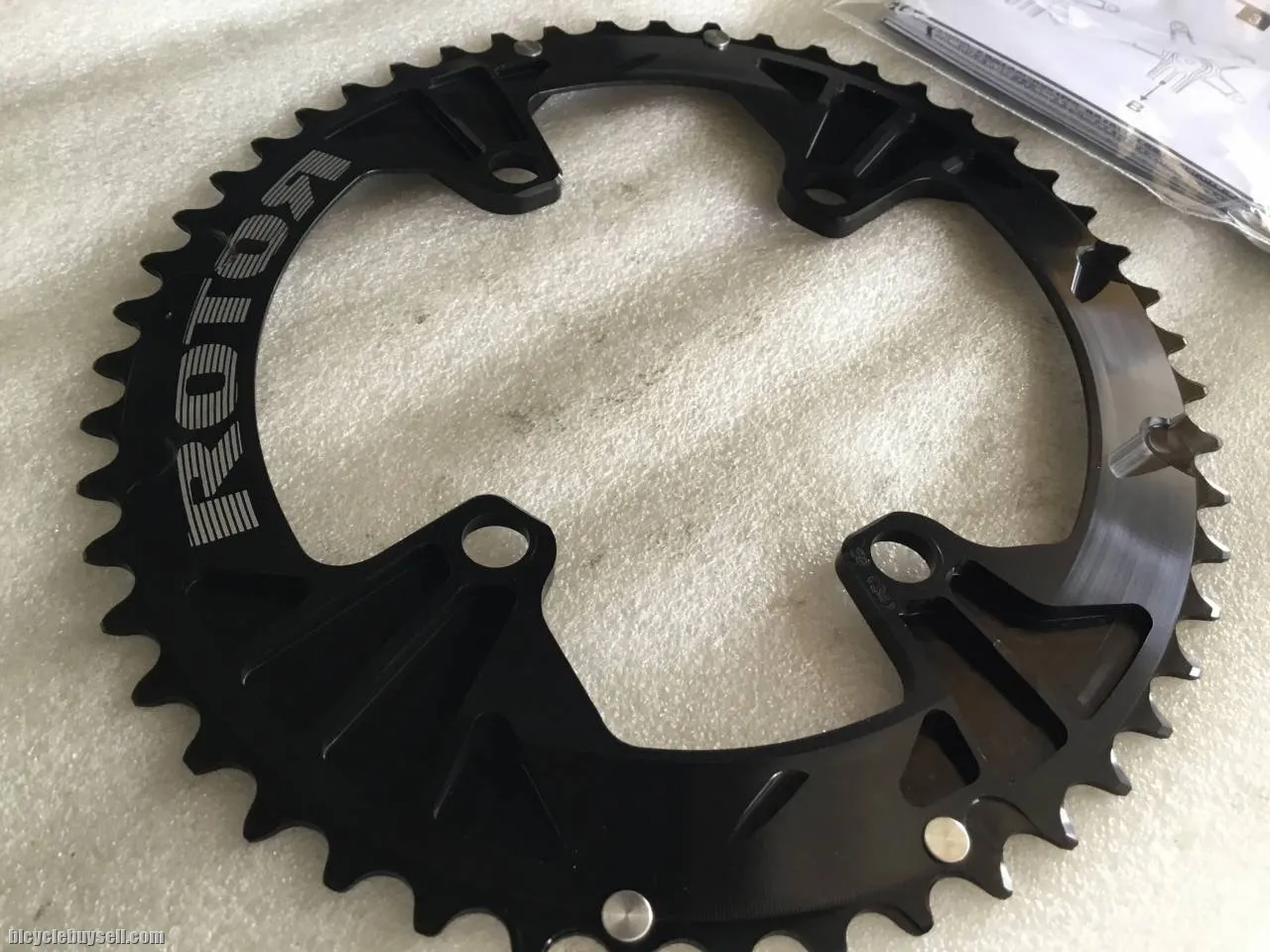 Rotor ALDHU Outer Q-Ring 50T For Shimano 110x4Arm @ free pos