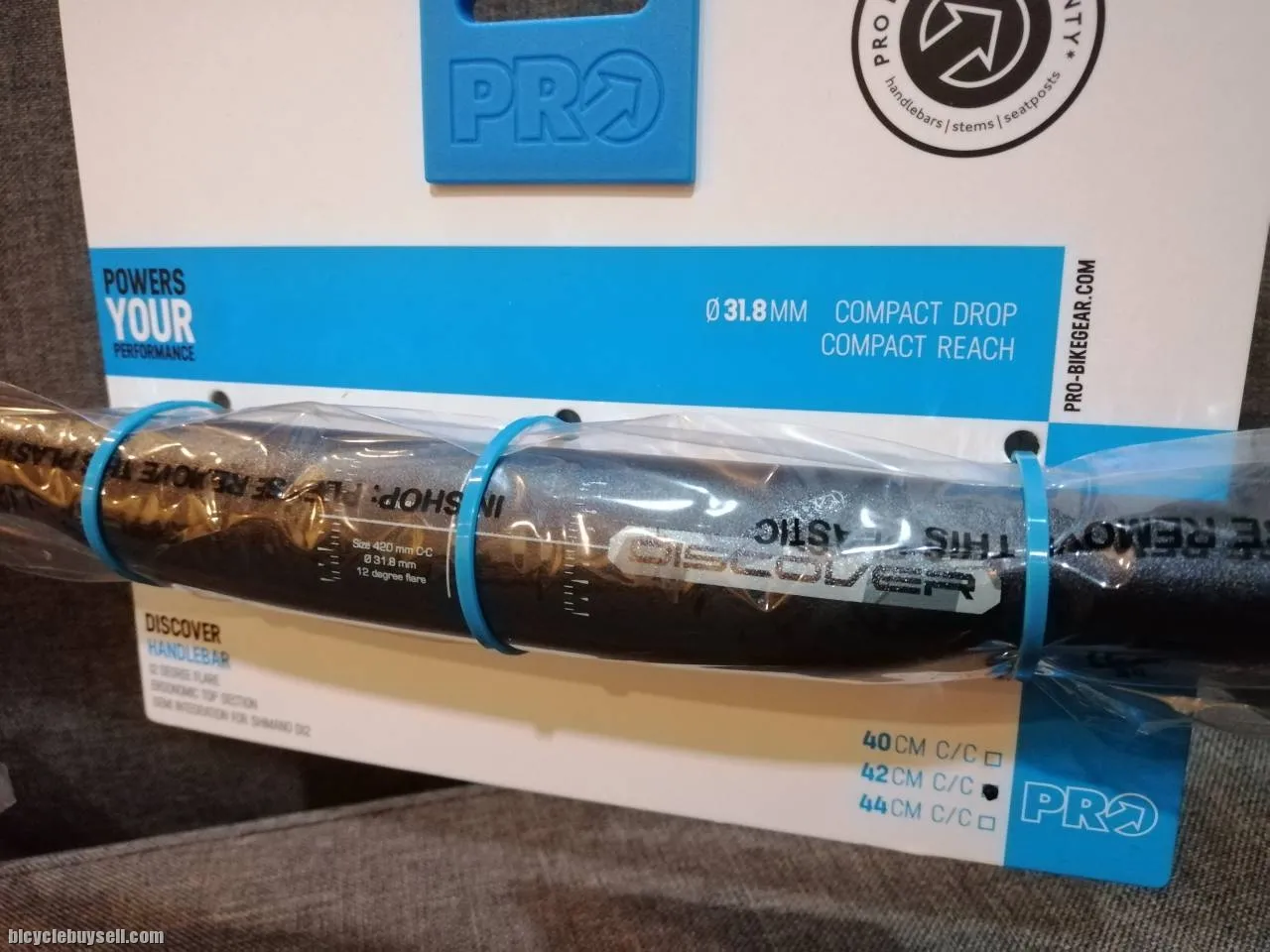 Shimano Pro Discover Gravel 12 Degree Handlebar 40/42cm (Center-to-Center)