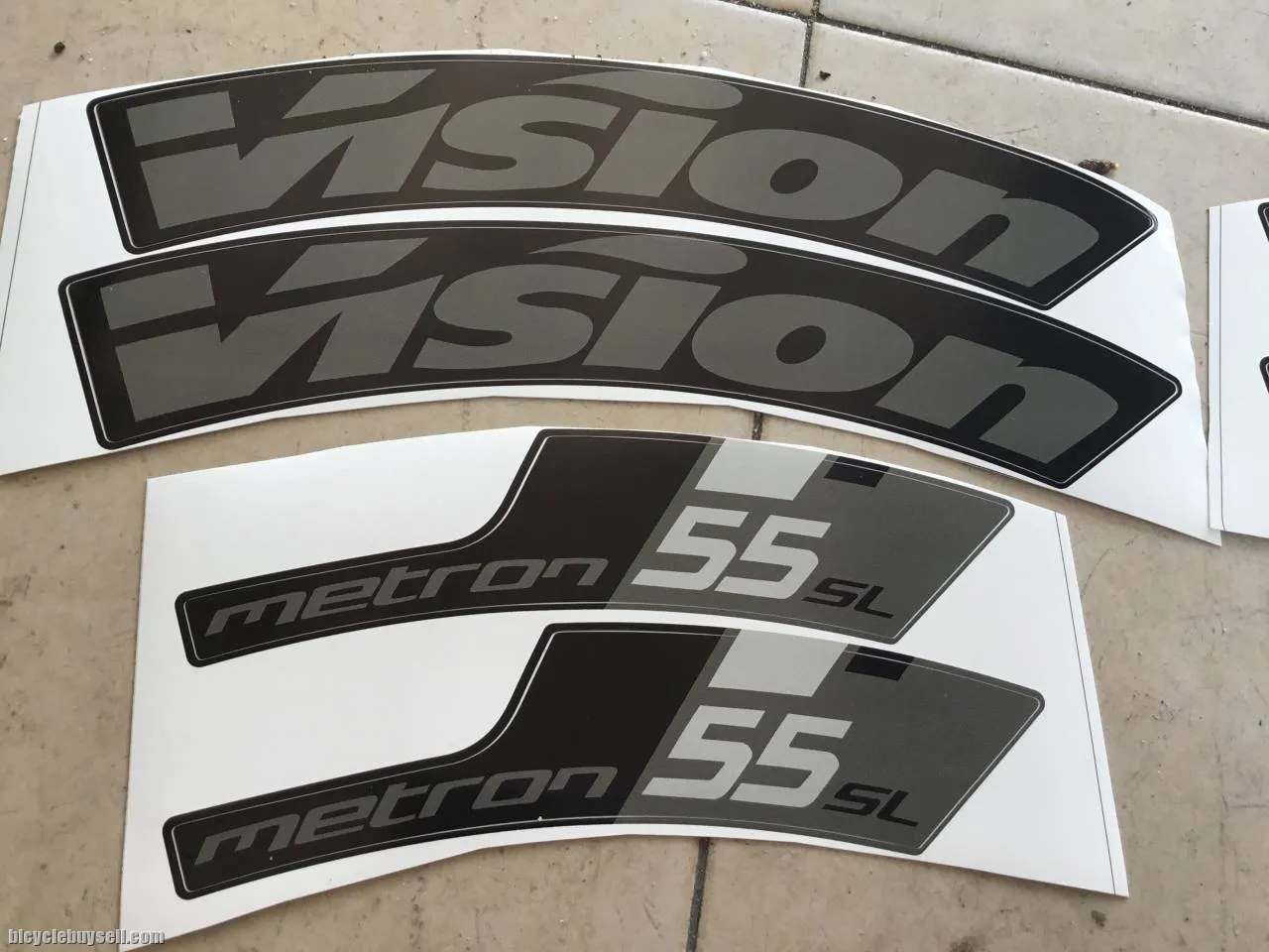 Vision Wheels Metron SL 55 Sticker - NEW -- free courier