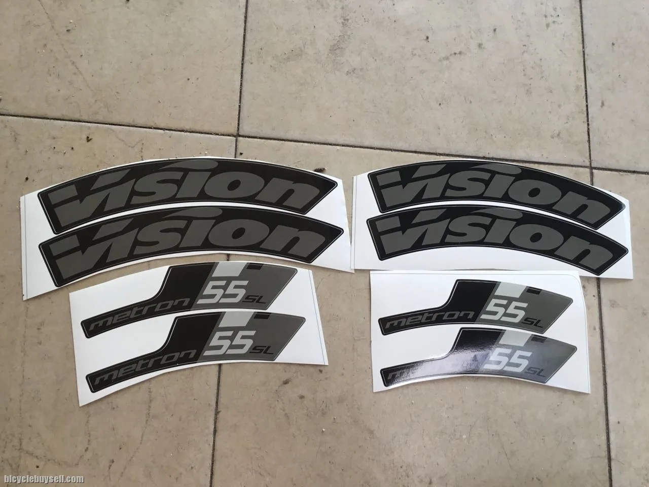 Vision Wheels Metron SL 55 Sticker - NEW -- free courier