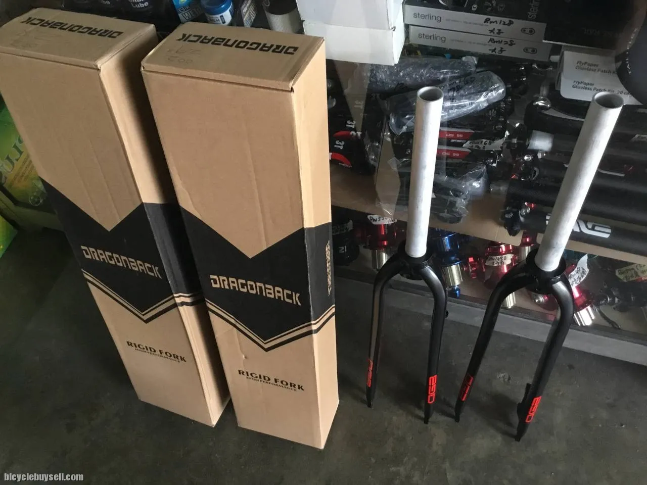 Dragonback Alloy Rigid Fork 27.5" | LightWeight 790g  (free pos w.m)