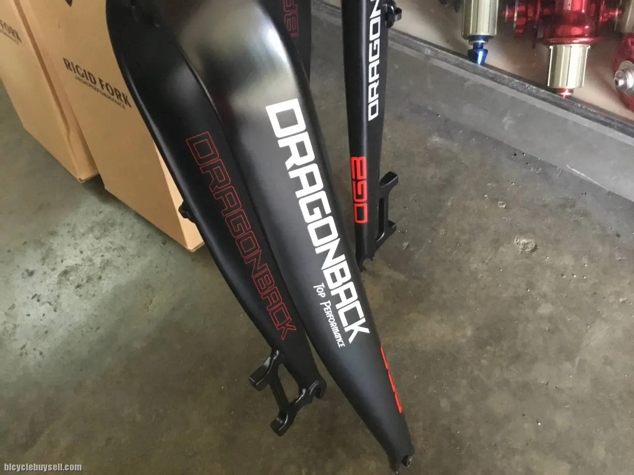 Dragonback Alloy Rigid Fork 27.5" | LightWeight 790g  (free pos w.m)