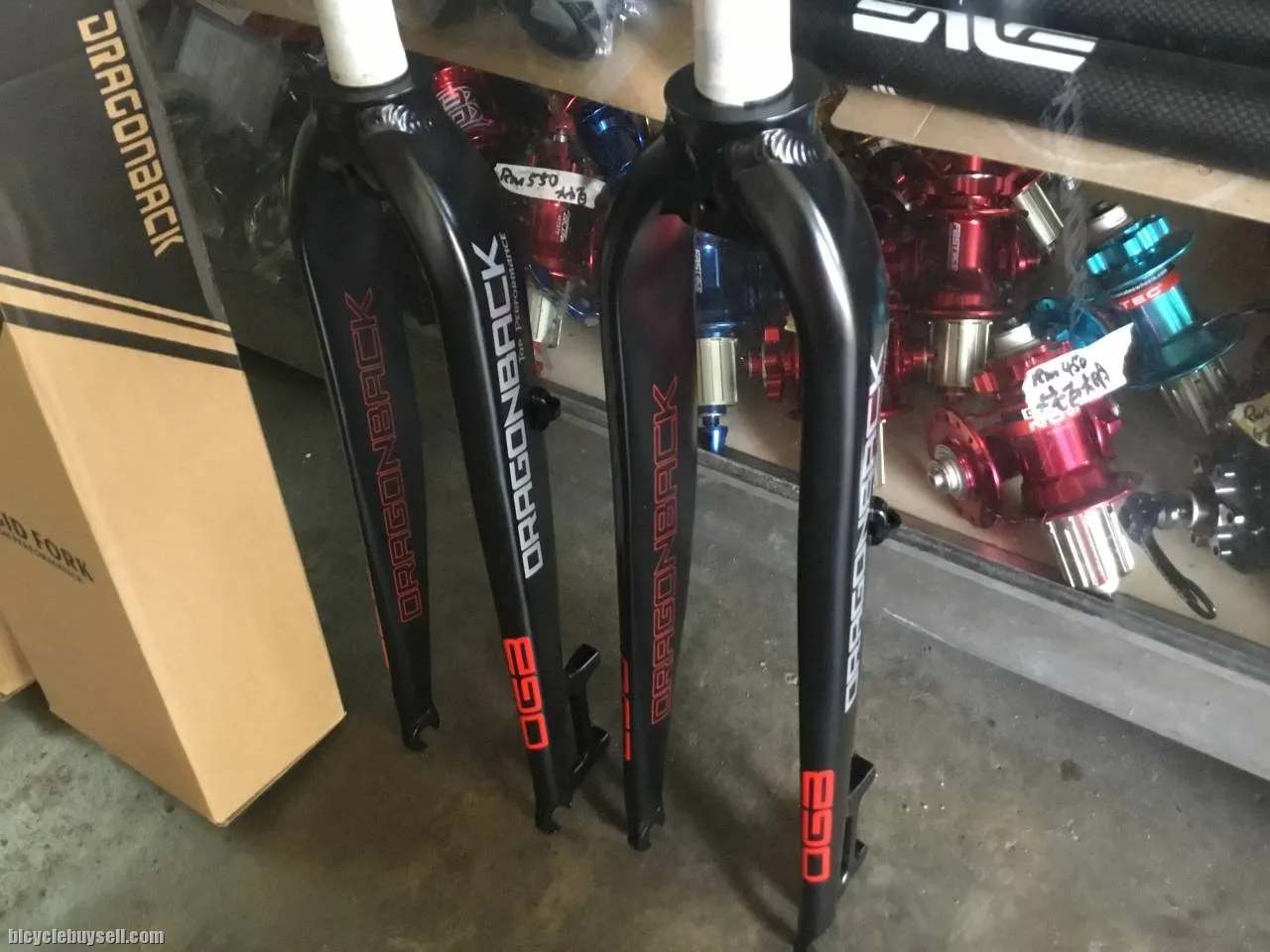 Dragonback Alloy Rigid Fork 27.5" | LightWeight 790g  (free pos w.m)