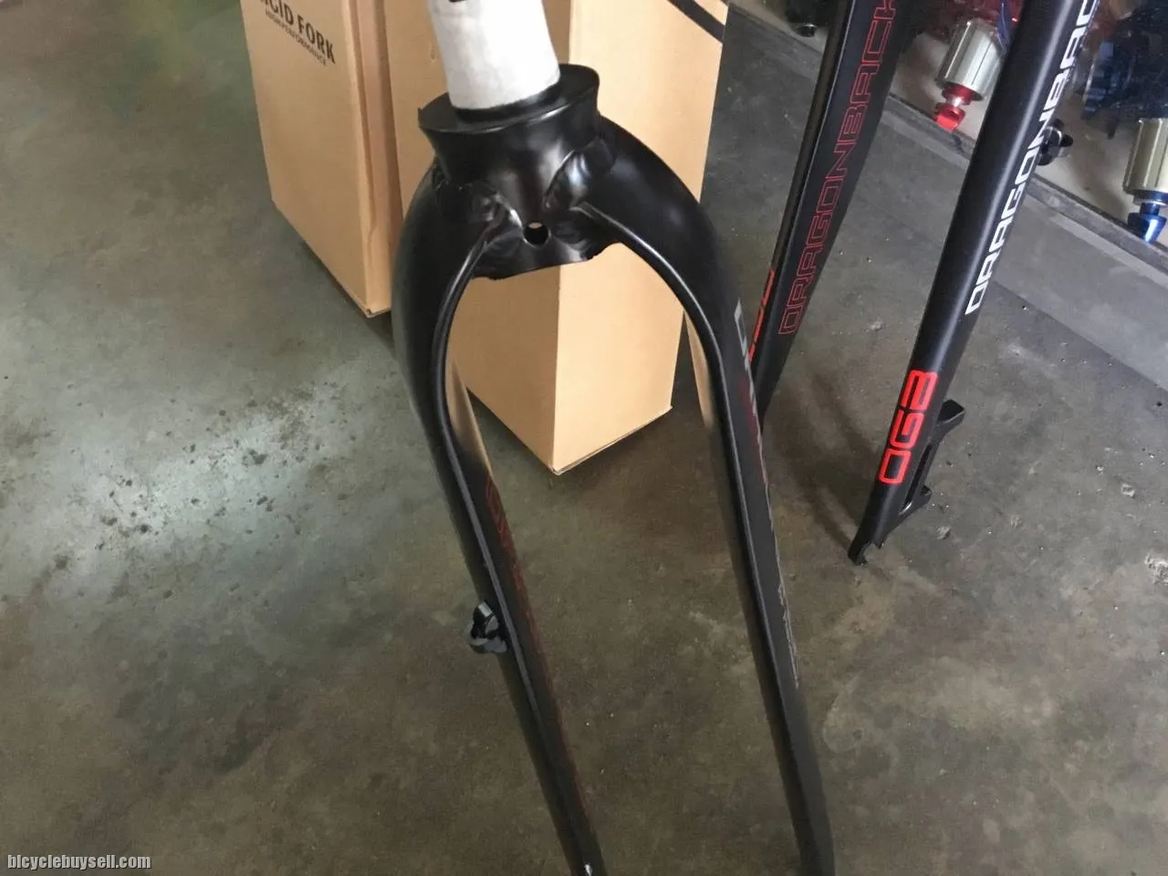 Dragonback Alloy Rigid Fork 27.5" | LightWeight 790g  (free pos w.m)