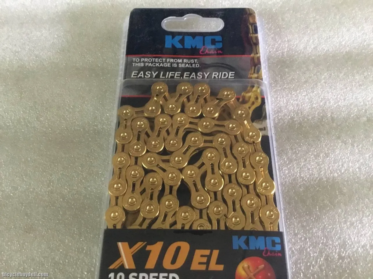 KMC X10EL Hollow Gold Chain @ free pos