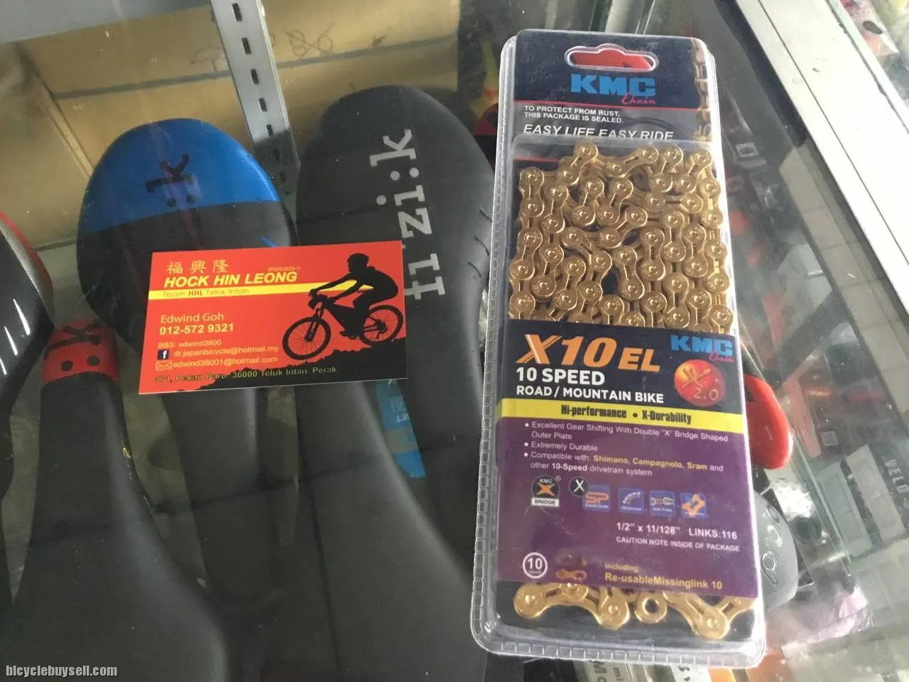 KMC X10EL Gold World Chain (free pos w.m)