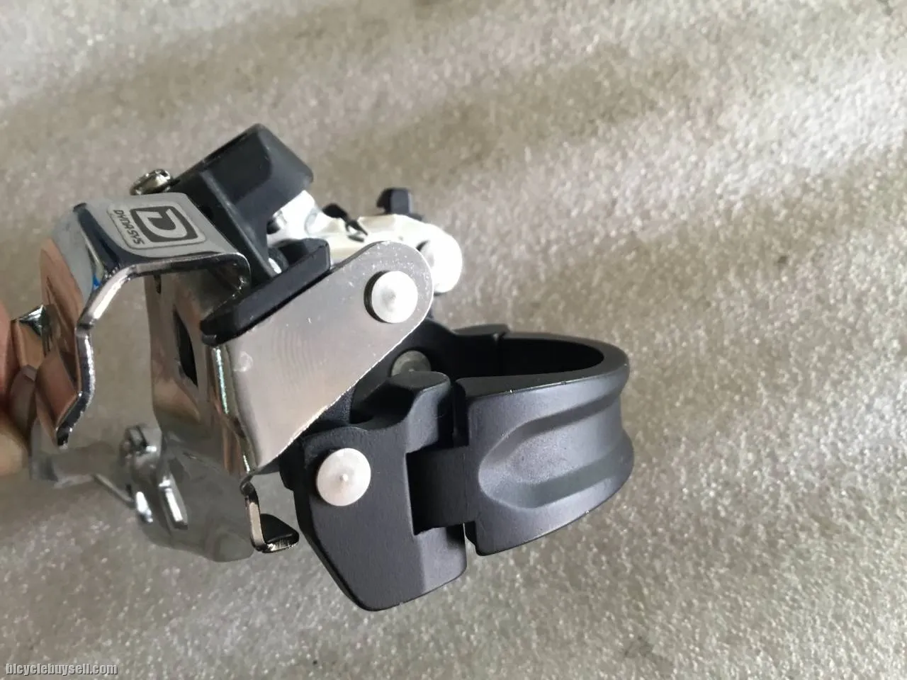 Shimano Deore XT FD 2x10s | Low Clamp | Dual Pull @ free pos