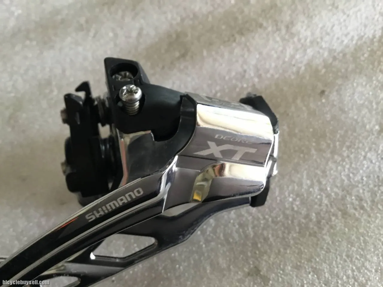 Shimano Deore XT FD 2x10s | Low Clamp | Dual Pull @ free pos