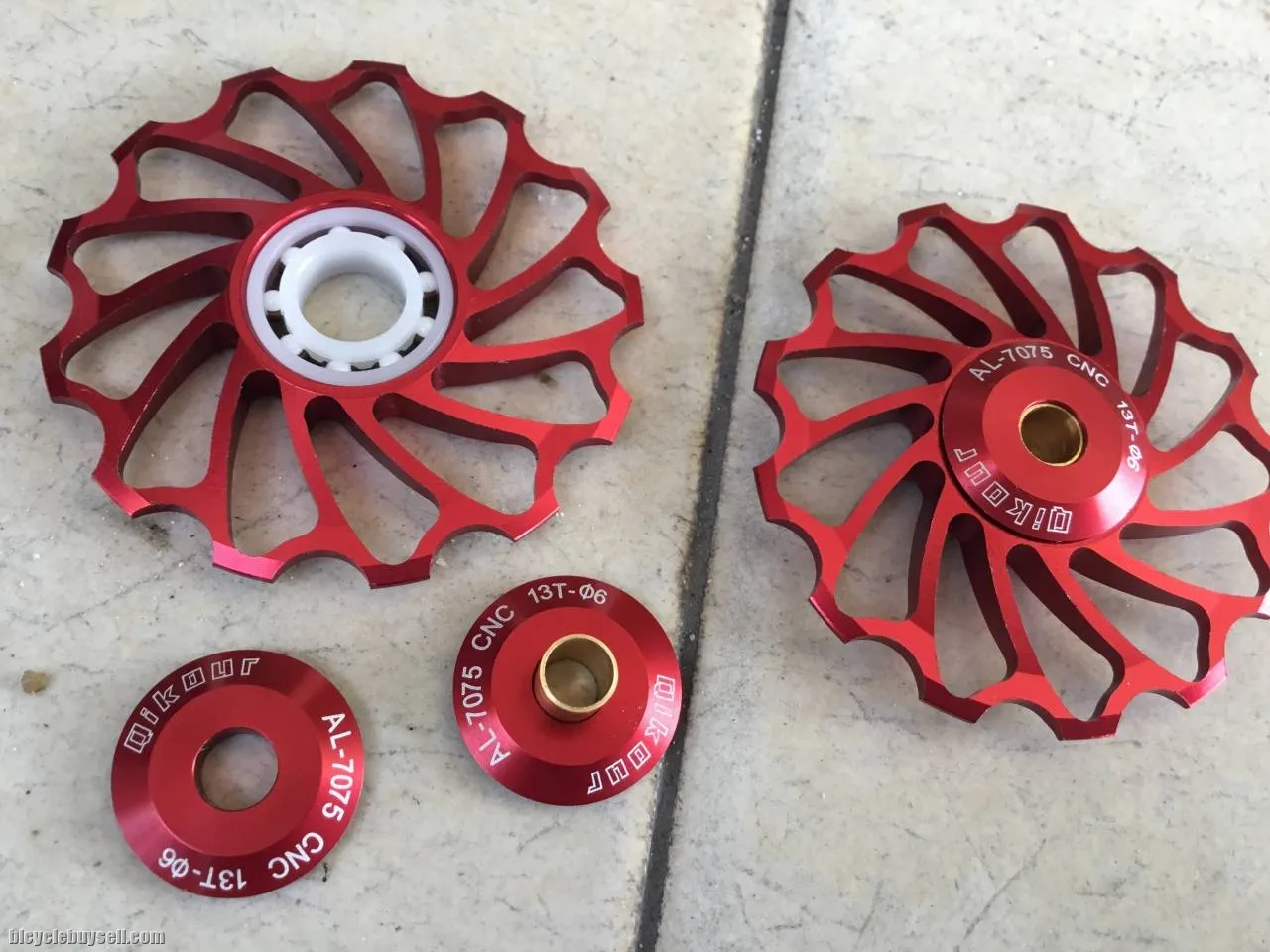 Qikour 13T Ceramic Big Pulley - 1pair -- free courier