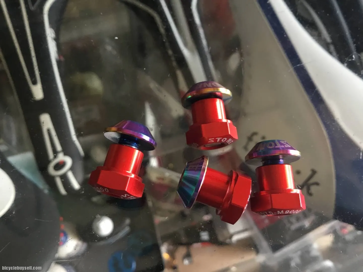 Stone M9000 Crank Titanium Bolt (free pos w.m)