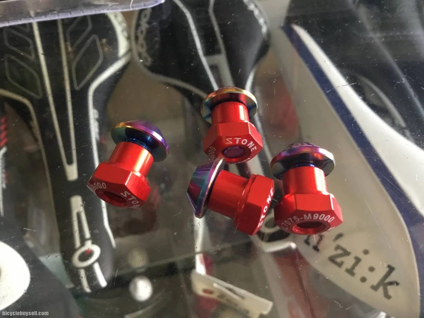 Stone M9000 Crank Titanium Bolt (free pos w.m)