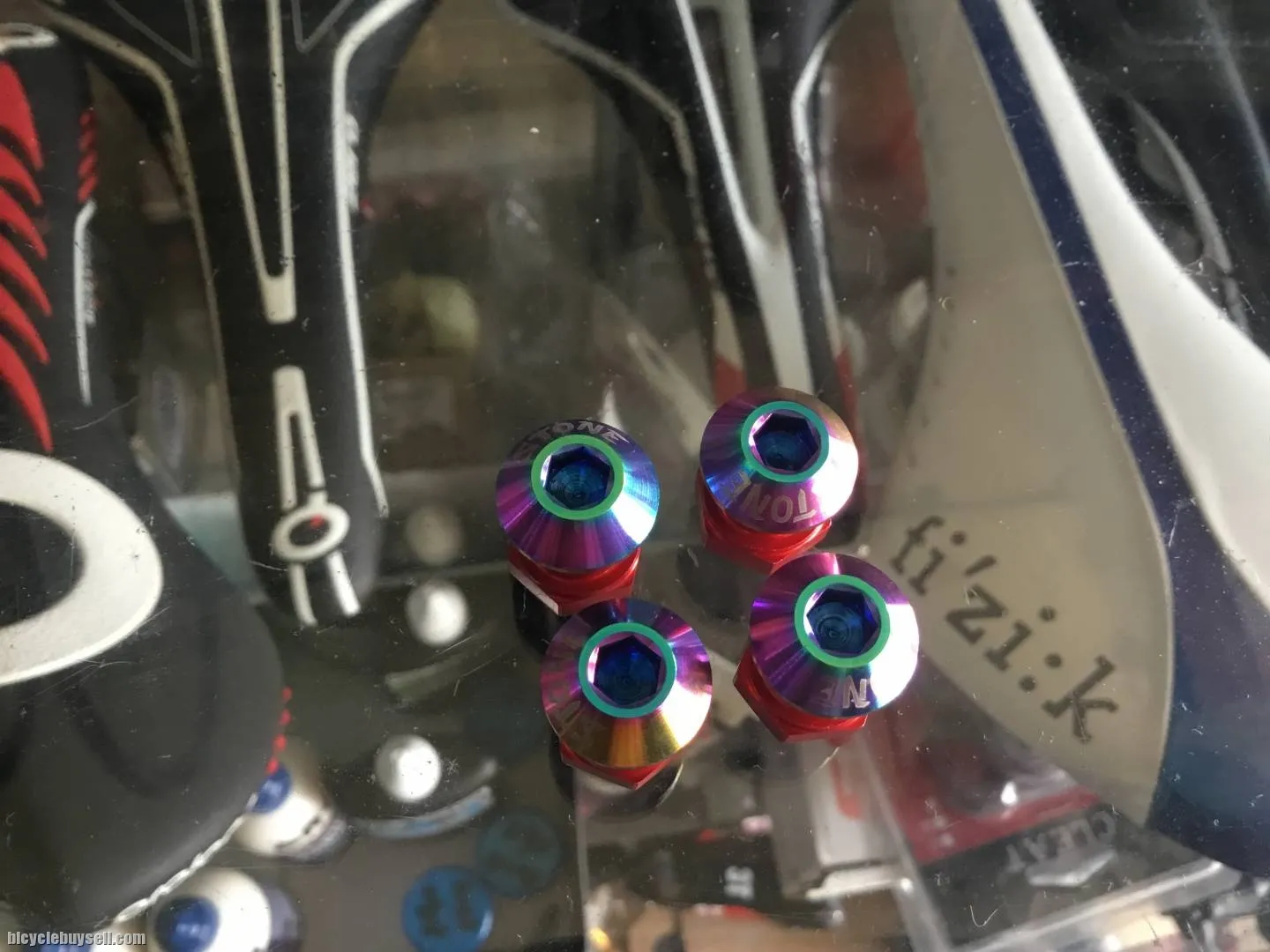Stone M9000 Crank Titanium Bolt (free pos w.m)