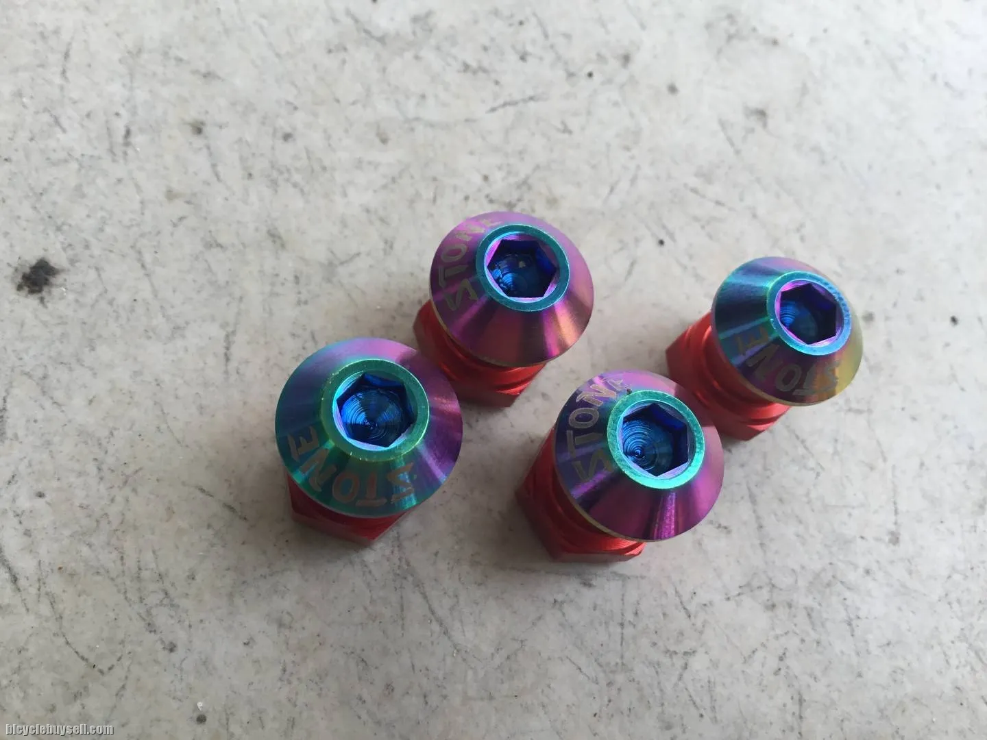Stone M9000 Crank Titanium Bolt - free courier