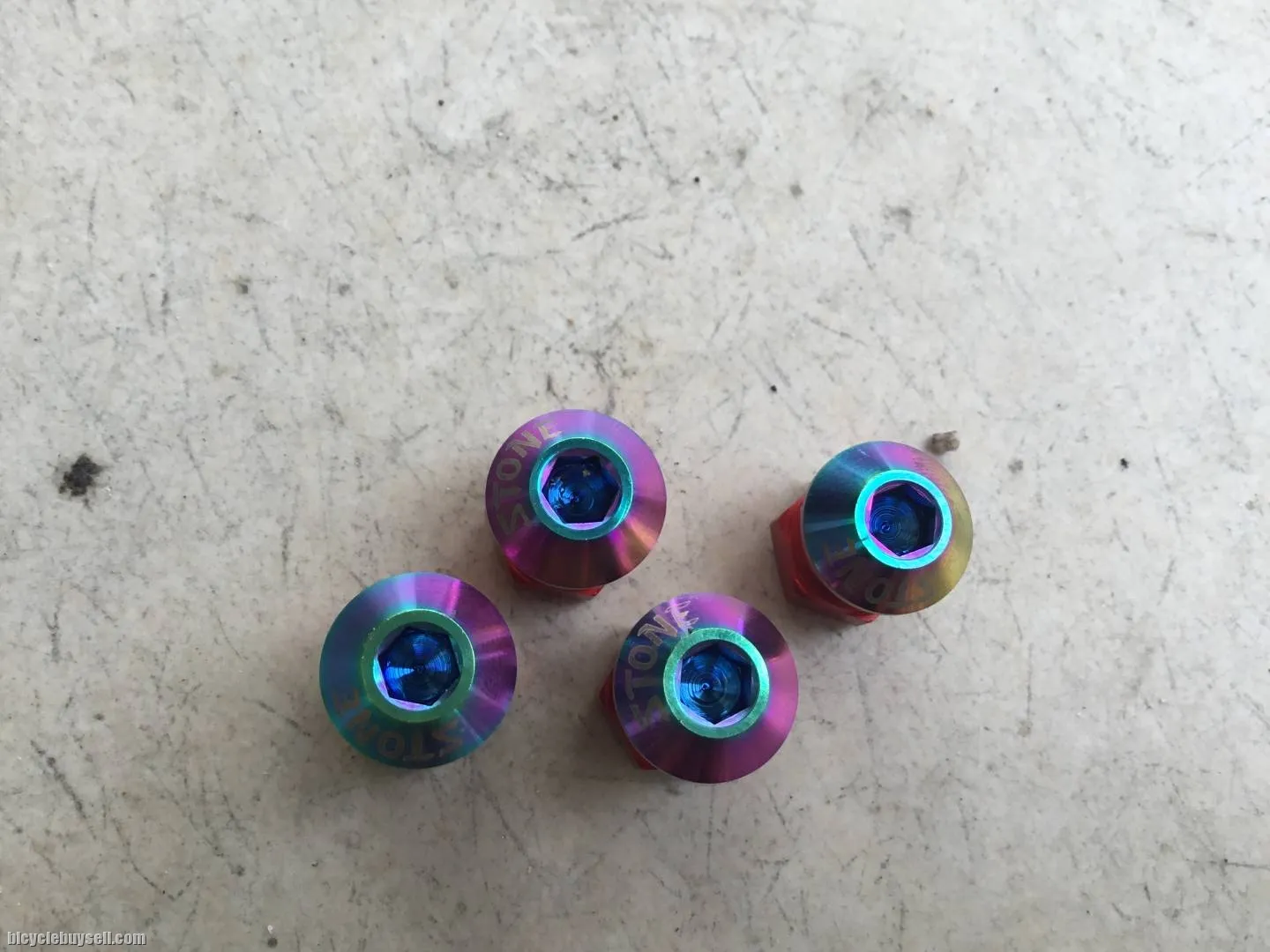 Stone M9000 Crank Titanium Bolt - free courier