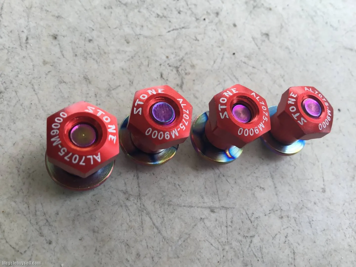 Stone M9000 Crank Titanium Bolt - free courier