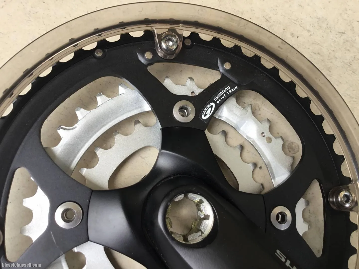 Shimano Octalink Hollow Crankset With BB  (26-36-48T) -  free courier