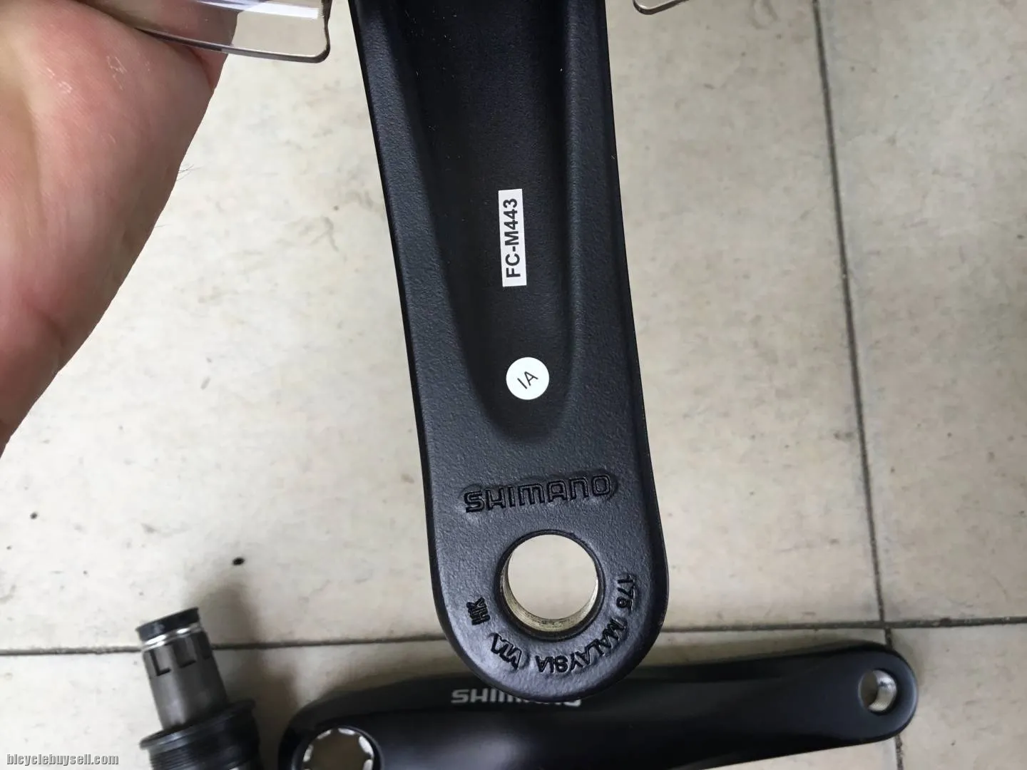 Shimano Octalink Hollow Crankset With BB  (26-36-48T) -  free courier