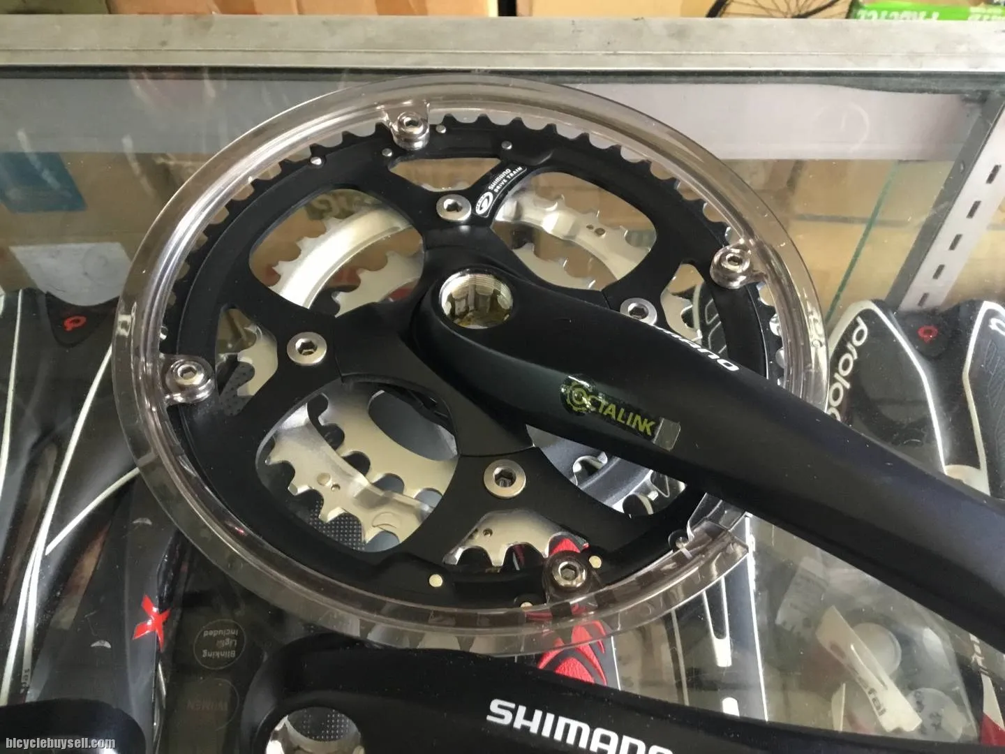Shimano Hollow Octalink Crankset 48/36/26T 175mm (free pos w.m)