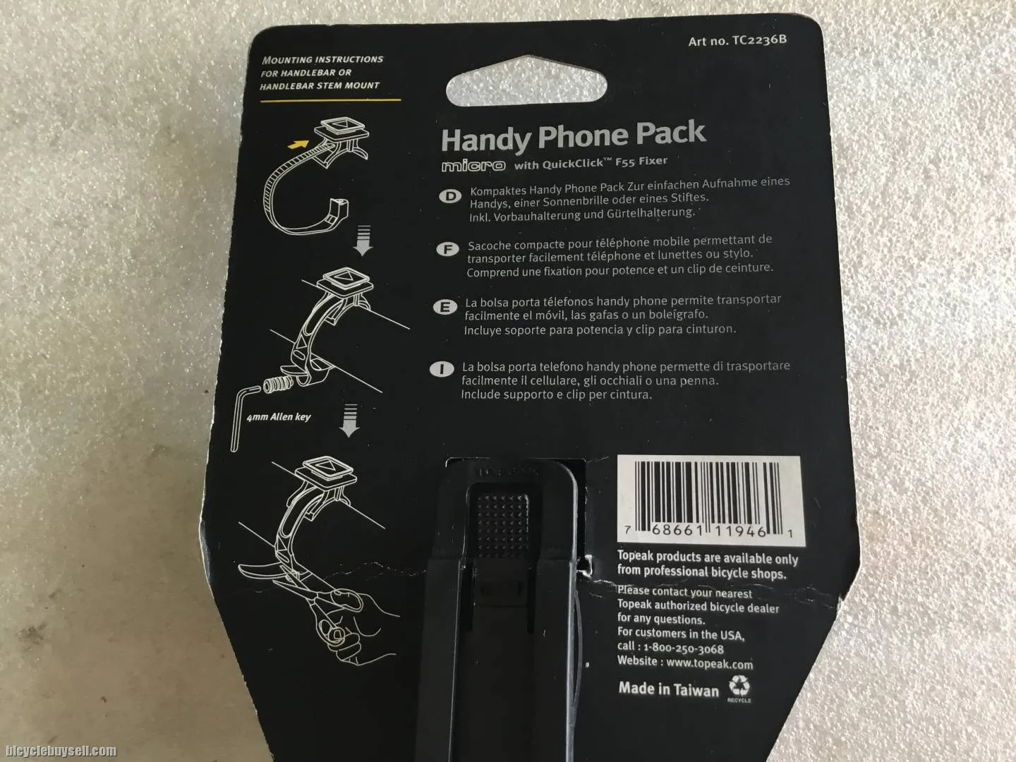 Topeak Handy Phone Pack Micro | Taiwan @ free pos